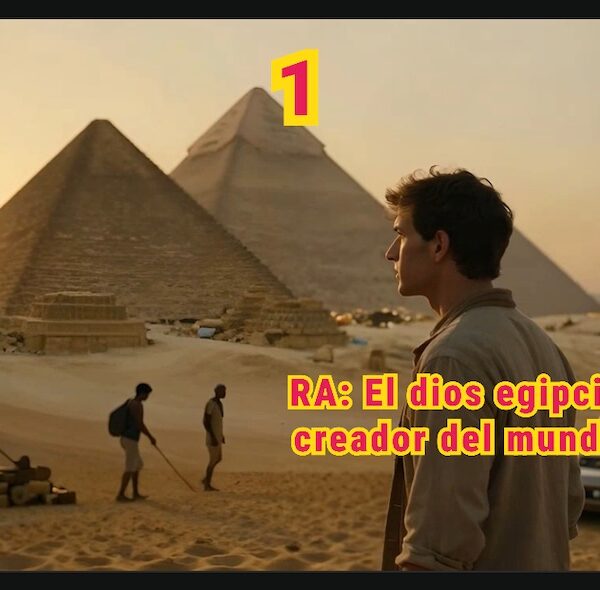 Máquina 1 me llevó a RA en el Tiempo, Ra, el Dios Egipcio Creador del Mundo